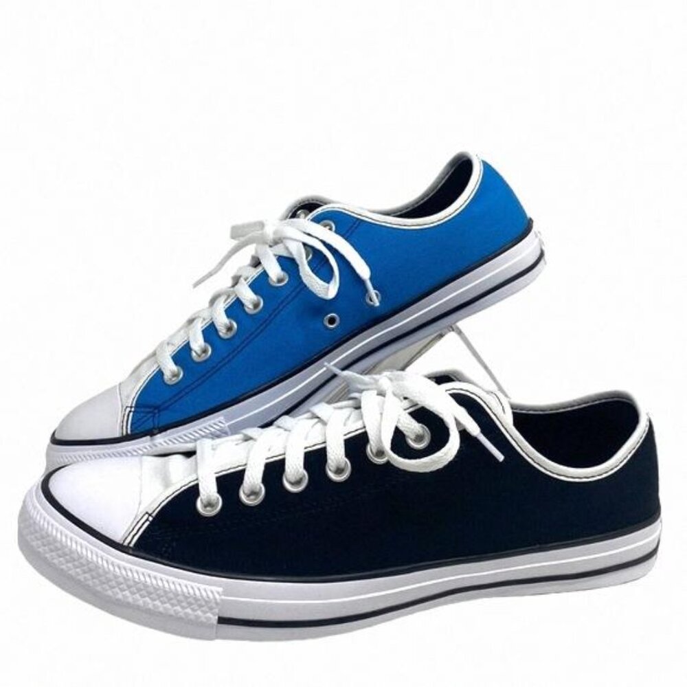 Converse Ctas Low Skate Shoes Men Sneaker Black 168958C-WBBW Custom Canvas Blue